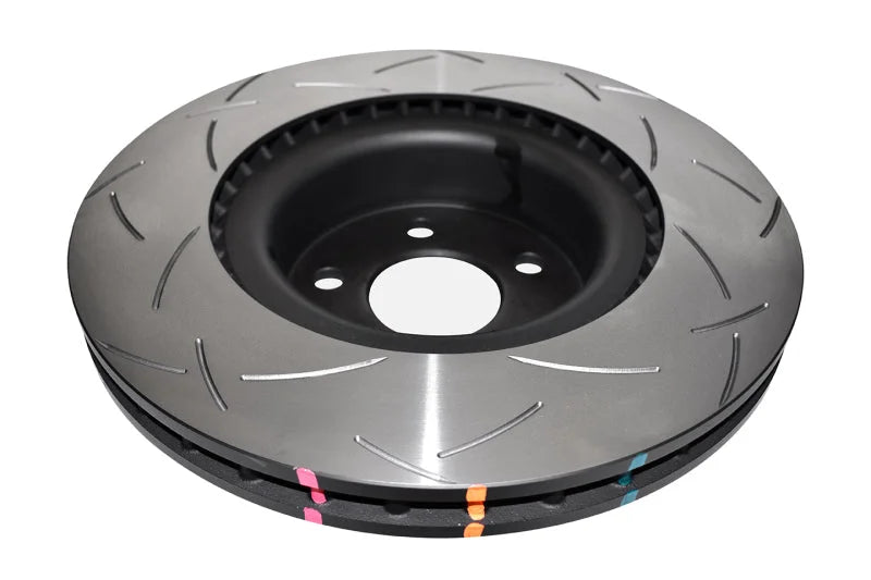 DBA 2012+ Tesla Model S Front Slotted 4000 Series Rotor - Back View