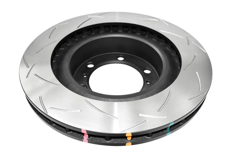 DBA 2012 Toyota 4Runner/11-12 FJ Cruiser Front Slotted 4000 Series Rotor - Side View