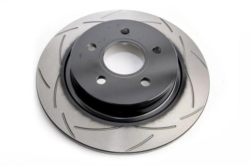 DBA 2013+ Subaru Forester 2.0L Petrol / Diesel Turbo Rear Slotted Street T2 Series Rotor - Additional View 9