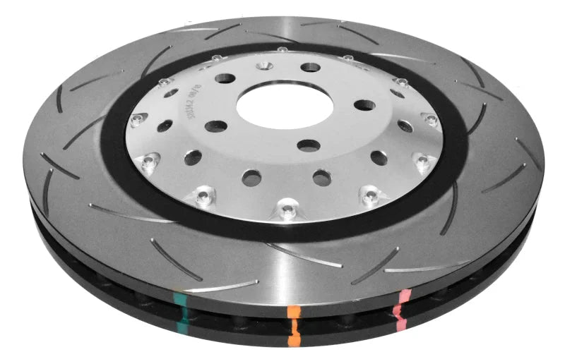 DBA 2014+ Audi RS Q3 5000 Fully Assembled 2-Piece Clear Anodized Rotor Hat T3 Slotted KP Front - Additional View 6