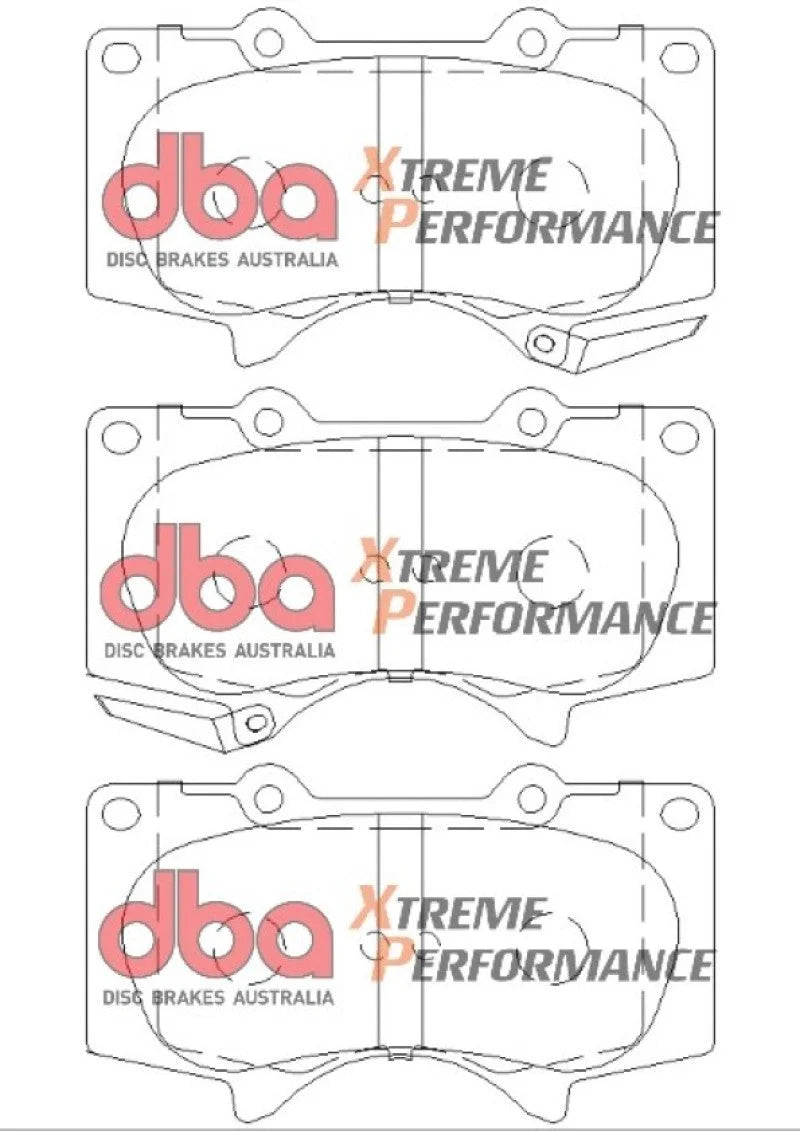 DBA 2015 Toyota Tacoma XP650 Front Brake Pads - Additional View 5