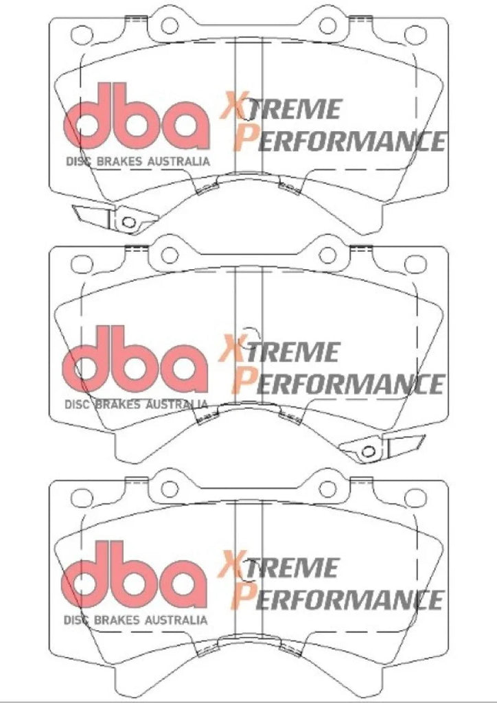 DBA 2015 Toyota Tundra XP650 Front Brake Pads - Additional View 7