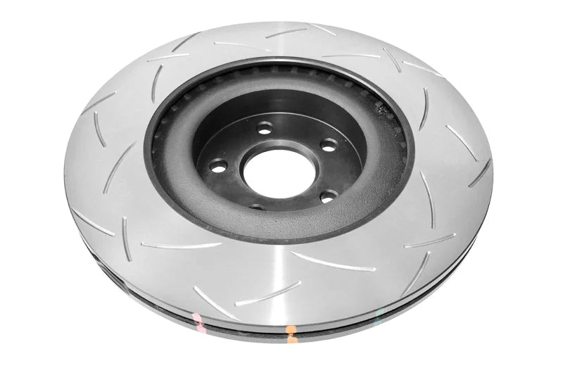 DBA 2016-2017 Ford Focus RS Front Slotted 4000 Series Rotor - Side View