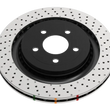 Load image into Gallery viewer, DBA 2017 BMW 230I (w/M Sport Brakes/348mm Front Rotor) Front 4000 Series Drilled Rotor - Installation View