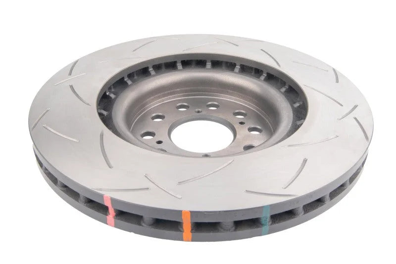 DBA 2017+ Honda Civic Type R FK8 Front Slotted 4000 Series Rotor - Back View