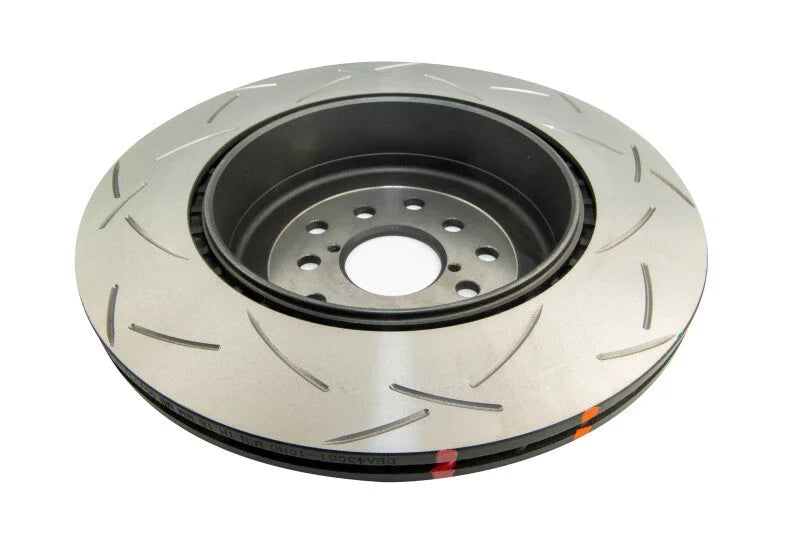 DBA 2017+ Subaru STi Rear Slotted 4000 Series Rotor - Back View