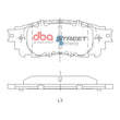 Load image into Gallery viewer, DBA 2018+ Toyota C-HR Street Series Rear Brake Pads - Additional View 5