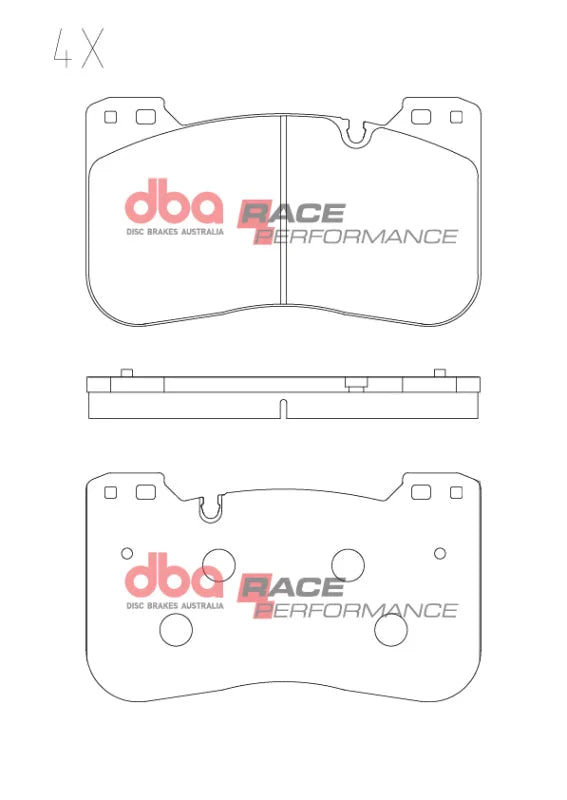 DBA 2020+ BMW M3/M4 Competition (G80/G82) Front RP Performance Brake Pads - Additional View 5