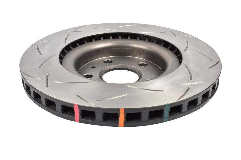 DBA 2020+ Chevrolet Corvette C8 J55 Z51 Front Slotted 4000 Series Rotor - Side View