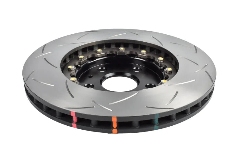DBA 2020+ Chevrolet Corvette C8 Z51 Front Slotted 5000 Series Rotor - Side View