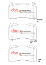 Load image into Gallery viewer, DBA 2022+ Honda Civic Type-R (FL5) XP Performance Front Brake Pads - Installation View