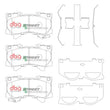 Load image into Gallery viewer, DBA 2022 Lexus LX600 Front SP Performance Brake Pads - Additional View 5