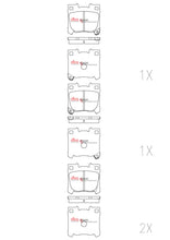 Load image into Gallery viewer, DBA 2022+ Toyota GR Corolla RP Performance Rear Brake Pads - Additional View 6