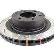 Load image into Gallery viewer, DBA 2022+ Toyota Landcruiser (J300/J310) 4000 Series Slotted Front Rotor (6 Lug Models Only) - Main Product View