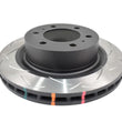 Load image into Gallery viewer, DBA 2022+ Toyota Landcruiser (J300/J310) 4000 Series Slotted Front Rotor (For 17in Wheels Only) - Main Product View