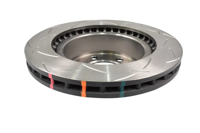DBA 2022+ Toyota Landcruiser (J300/J310) 4000 Series Slotted Front Rotor (For 17in Wheels Only) - Side View