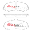 Load image into Gallery viewer, DBA 2023+ Nissan Z (Z34) RP Performance Front Brake Pads - Installation View