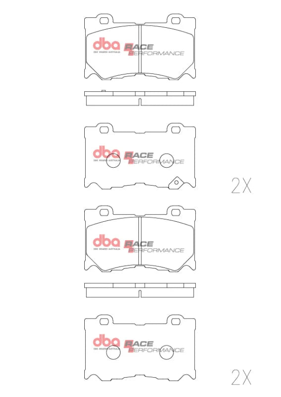 DBA 2023+ Nissan Z (Z34) RP Performance Front Brake Pads - Installation View