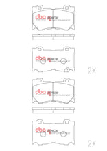 Load image into Gallery viewer, DBA 2023+ Nissan Z (Z34) RP Performance Front Brake Pads - Installation View