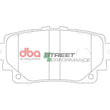 Load image into Gallery viewer, DBA 21-22 Lexus IS300 F Sport Rear SP Performance Brake Pads - Installation View
