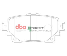 Load image into Gallery viewer, DBA 21-22 Lexus IS300 F Sport Rear SP Performance Brake Pads - Installation View