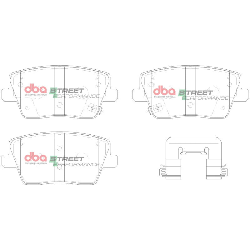DBA 22-23 Hyundai Veloster/Veloster N Rear SP Performance Brake Pads - Additional View 5