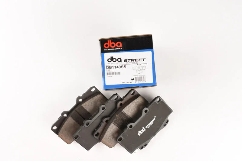 DBA (297mm Front Rotor) Street Series Front Brake Pads fits 1995-2002 Toyota 4RUNNER / 1995-2004 Toyota Tacoma - Side View