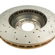 Load image into Gallery viewer, DBA 3/06-08 Audi Q7 Front Drilled &amp; Slotted 4000 Series Rotor - Back View