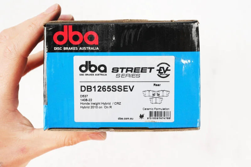 DBA 4 Cyl Rear SSEV Street Series Brake Pads fits 1997-1999 Acura CL / 2016-2020 Acura ILX / 1998-2001 Acura Integra / 200...