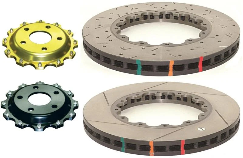DBA 500 Series Slotted Replacement Rotor ONLY (w/ Replacement NAS Lock Nuts) - Additional View 6