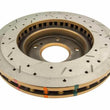 Load image into Gallery viewer, DBA 7/90-96 Turbo/6/89-96 Non-Turbo 300ZX Front Drilled &amp; Slotted 4000 Series Rotor - Side View