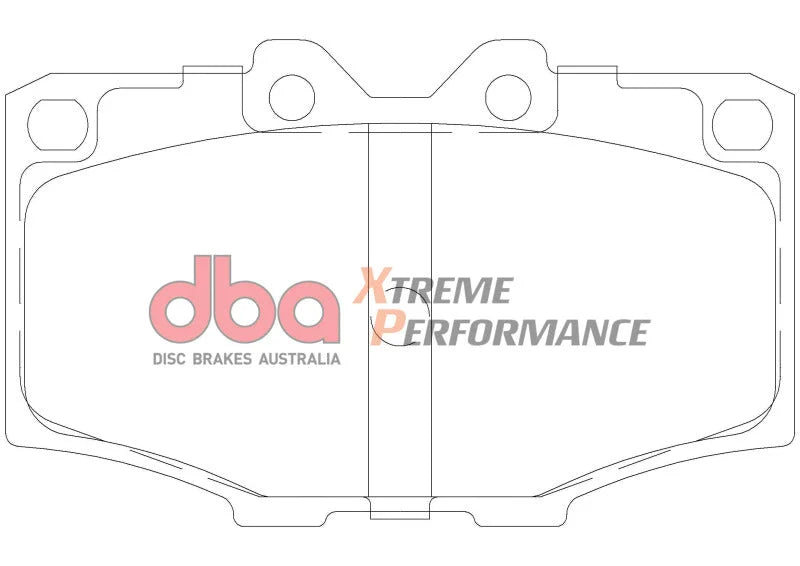 DBA 83-90 Toyota Land Cruiser XP Performance Front Brake Pads - Front - Additional View 6