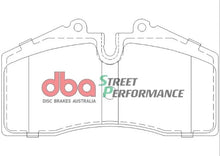 Load image into Gallery viewer, DBA 86-91 Porsche 928 SP Performance Front Brake Pads - Back View