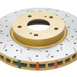 Load image into Gallery viewer, DBA 8/93-7/98 Nissan R33 GTST Front Drilled &amp; Slotted 4000 Series Rotor - Main Product View