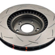 Load image into Gallery viewer, DBA 8/93-94 Nissan Skyline R32 GT-R/95-7/98 R33 &amp; R34 GT-R Frt Slotted 4000 Series Rotors - Side View