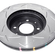 Load image into Gallery viewer, DBA 90-01 Integra / 93-05 Civic Front Slotted 4000 Series Rotor (4-Lug ONLY) - Side View