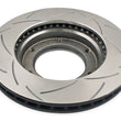 Load image into Gallery viewer, DBA 90-92 Toyota Land Cruiser Front Street Series Slotted Brake Rotor - Back View