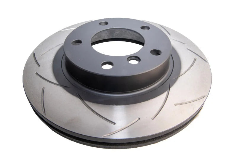 DBA 91-99 BMW 318i E36 Front Street Series Slotted Brake Rotor - Main Product View