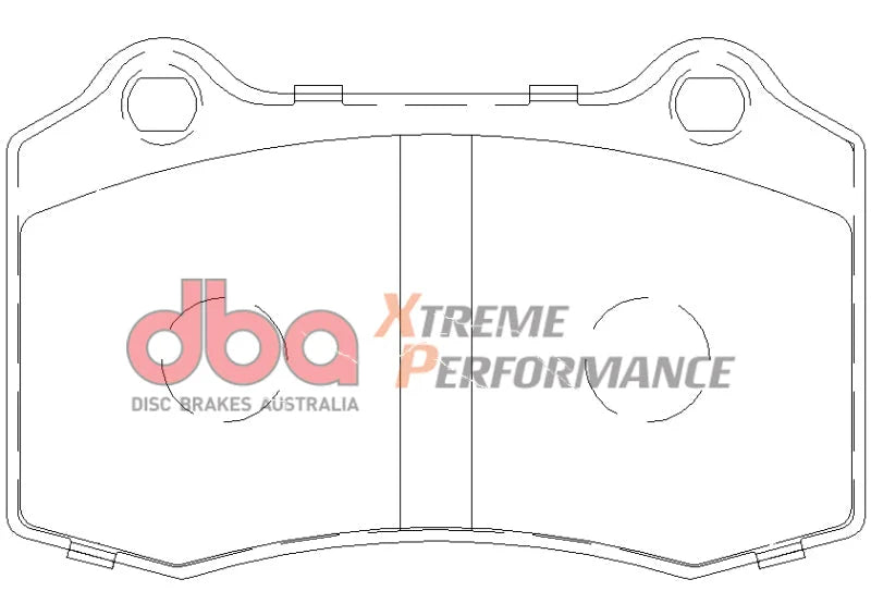 DBA 92-02 Dodge Viper Front XP Performance Brake Pads - Installation View