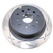 Load image into Gallery viewer, DBA 93-98 Supra Turbo Rear Slotted 4000 Series Rotor - Main Product View