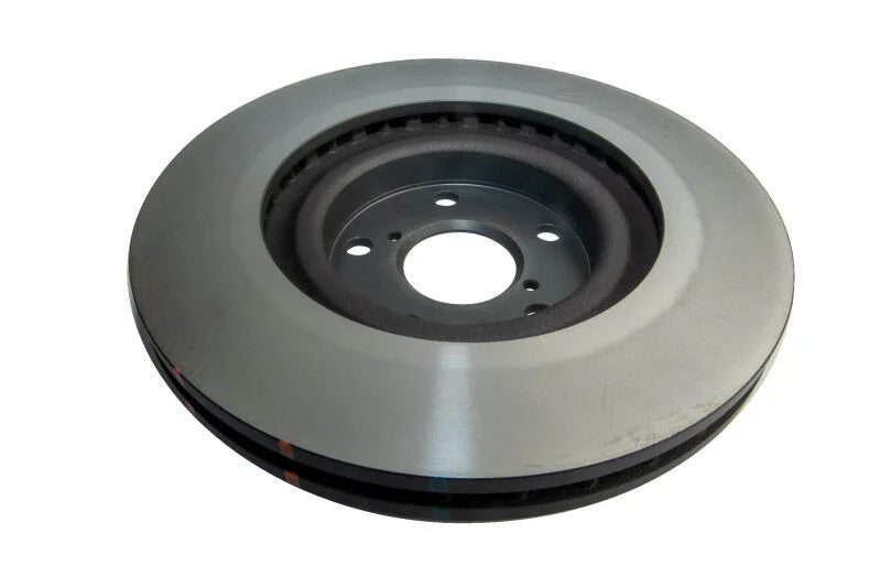 DBA 93-98 Toyota Supra Twin Turbo Front 4000 Series Plain Rotor - Back View