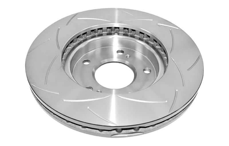 DBA 94-01 Nissan Silvia S14/S15 Front Slotted Street Series Rotor - Side View