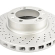 Load image into Gallery viewer, DBA 94-95 Porsche 911 Carrera 4 (Excl Turbo Look) Front Left En-Shield OE Drilled Rotor - Main Product View