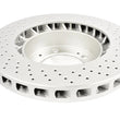 Load image into Gallery viewer, DBA 94-95 Porsche 911 Carrera 4 (Excl Turbo Look) Front Left En-Shield OE Drilled Rotor - Side View