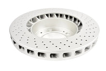 Load image into Gallery viewer, DBA 94-95 Porsche 911 Carrera 4 (Excl Turbo Look) Front Left En-Shield OE Drilled Rotor - Side View