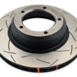 Load image into Gallery viewer, DBA 94-97 Land Rover Defender 90 Front 4000 Series Slotted Rotor - Main Product View