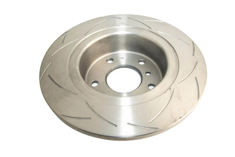 DBA 95-02 Land Rover Range Rover 4x4 Survival T2 Slotted Rear Brake Rotor - Back View