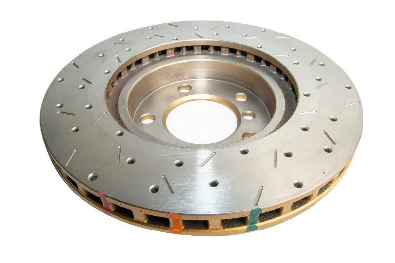 DBA 95-99 BMW M3 E36 Front Drilled & Slotted 4000 Series Rotor - Back View