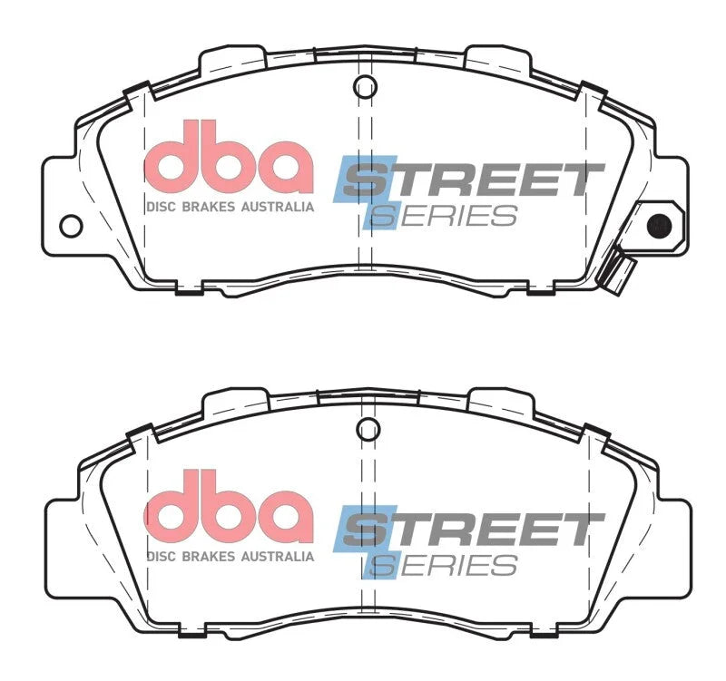 DBA 97-01 Acura Integra Type R Street Series Front Brake Pads - Additional View 5
