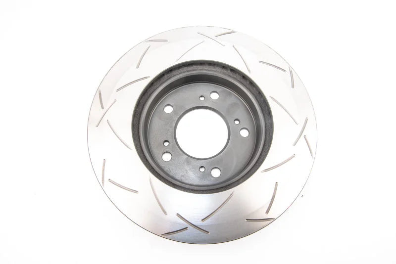 DBA 97-01 Integra Type R Front Slotted 4000 Series Rotor - Back View